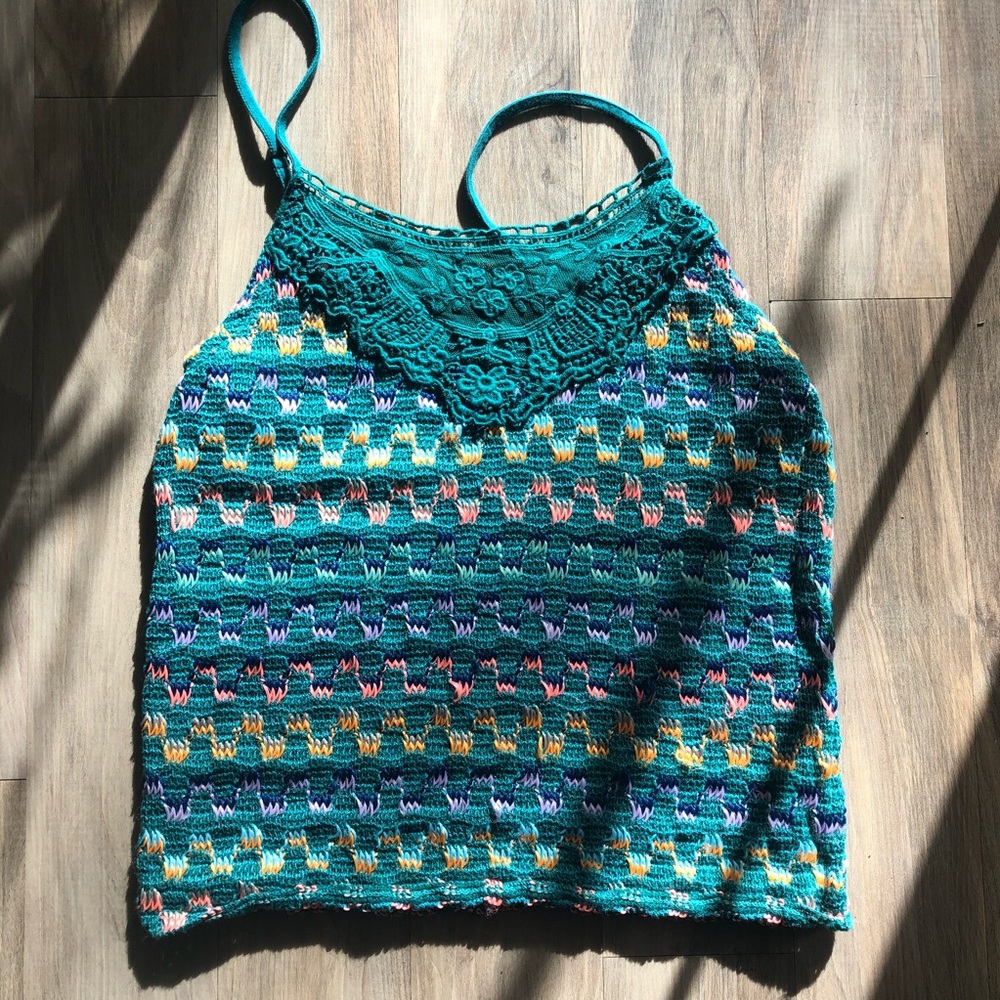 Free people crochet top